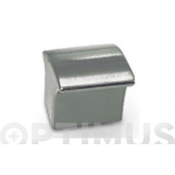 POMO METALICO NIQUEL CEPILLADO