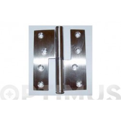 PERNIO INOX CANTO RECTO...