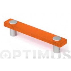 TIRADOR ALUMINIO NARANJA