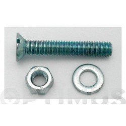 TORNILLO CABEZA PLANA +...