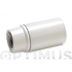 PORTALAMPARAS LISO E-14 BLANCO