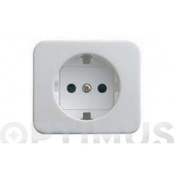 TAPA BASE ENCHUFE 2P + TT...