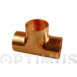 TE COBRE HEMBRA 5130CU  22 MM
