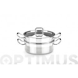 OLLA VAPOR CON TAPA...